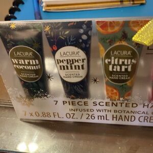 NWT Lacura Scented Hand Cream—7 tubes 0.88 OZ